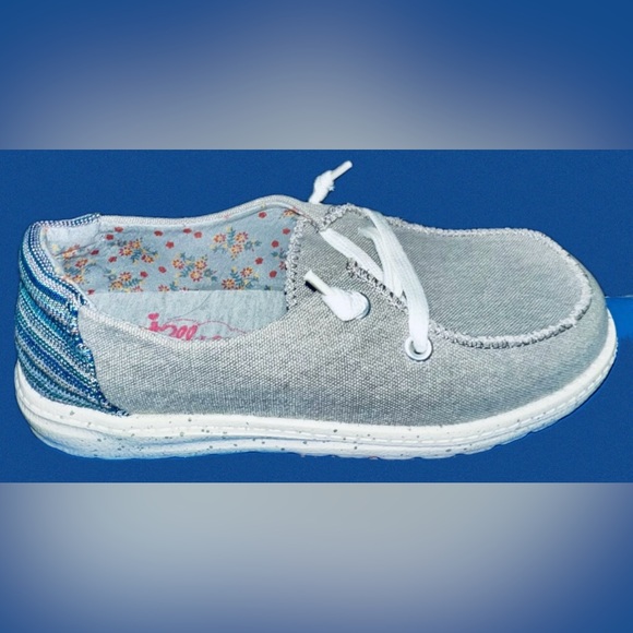 NIB Jelly Pop Canvas Shoes with Memory Foam like Insoles One Size 7 7.5 & 8 - Picture 6 of 7